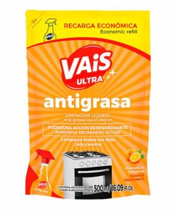 LIMPIADOR LIQ.ANTIGRASA VAIS ALGABO D.PACK 500ML