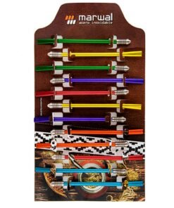 BOMBILLA RESORTE CURVA ANODIZADA COLOR X12