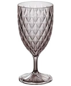 COPA AGUA ACRILICO CAROL 380ML GRIS