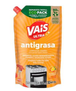 LIMPIADOR LIQ.ANTIGRASA VAIS ALGABO D.PACK 900ML