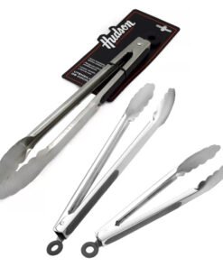 PINZA 30C AC.INOX.MULTIUSO MANGO SILICONADO HUDSON