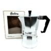 CAFETERA T/VOLTURNO 6 TAZAS ALUM.PULIDO HUDSON