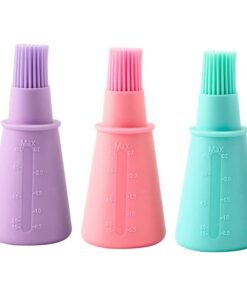 PINCEL SILICONA C/CONTENEDOR MED.PASTEL GO21410-12