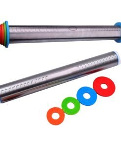 PALO AMASAR 40C AC.INOX.C/ESC.MED.Y 4 DISC.HUDSON