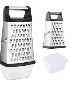 RALLADOR AC.INOX 4C C/CONTENEDOR PLAST.HUDSON