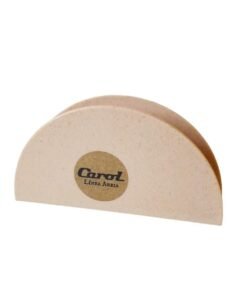 SERVILLETERO PLAST.CAROL DAMASCO AREIA