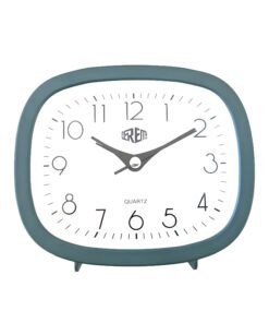 RELOJ DESP.OVAL 12X10C VERDE CEMENTO XF23201