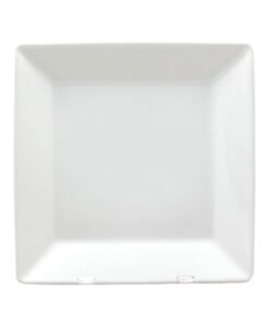 PLATO POSTRE 20C CUADRADO BLANCO OXFORD