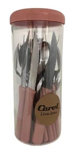 JGO.CUB.X24 CAROL C/TARRO M/ROSA AREIA