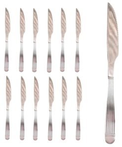 CUCHILLO MESA ACERO T/ATHENA X12 CAROL 29006