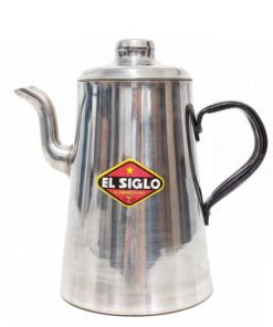 CAFETERA 1LT ALUM.A/CHAROL EL SIGLO
