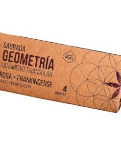 SAHUMERIO TRIANGULAR ROSA-INCIENSO SAGRADA MADRE