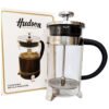 CAFETERA VID.ESTILO FRANCES T/AC.INOX 800ML HUDSON
