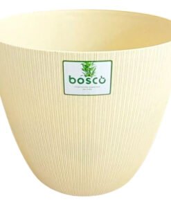 MACETA PLAST.VERCELLI 27C CREMA GRANITICO