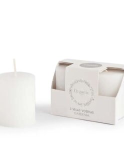 VELAS AROMATICAS VOTIVA 3,5C X 2U GARDENIA