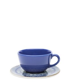 TAZA TE 200CC C/PLATO JEANS OXFORD