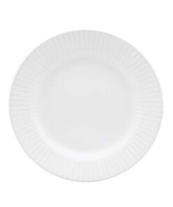 PLATO POSTRE 18C CANELE BLANCO BIONA