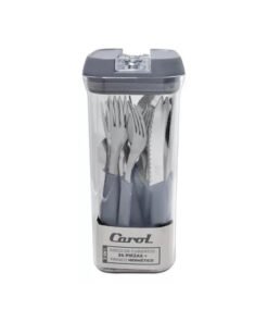 JGO.CUB.X24 CAROL FRASCO HERMETICO GRIS FUSION