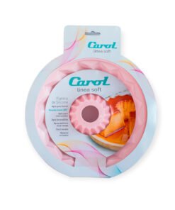 MOLDE SAVARIN 21X6C CAROL SILICONA ROSA