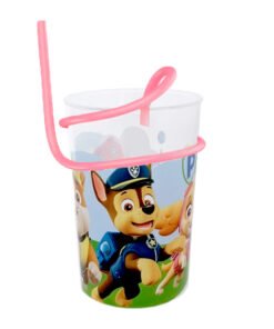 VASO JUNIOR C/BOMBILLA PAW PATROL