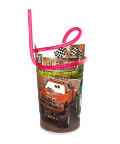 VASO PLAST.C/SORBETE AUTITOS 400CC