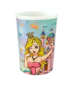 VASO PLAST.PRINCESA 300CC