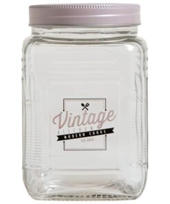 FRASCO CUAD.LOGO VINTAGE T/NUDE 9X9X14C 700ML