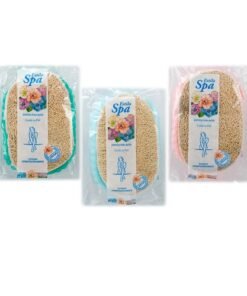 ESPONJA BAÑO OVALADA C/VEGETAL SPA X12 124