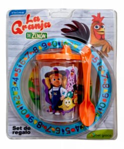 SET BOWL CEREALERO+VASO TOMASOLITO LA GRANJA ZENON