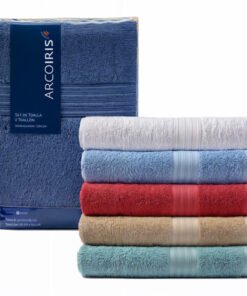 JGO.TOALLA-TOALLON ARCO IRIS ETE EDY