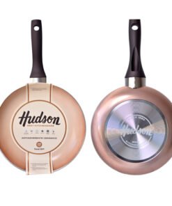 SARTEN 28C ANTIAD.CERAM.COBRE HUDSON