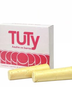 AZUFRE CAJA X 20 PTES X5 BARRA TUTY