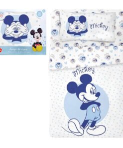 JGO.SABANA CUNA PERCAL 3PZ MICKEY