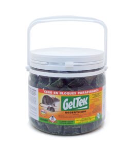 RODENTICIDA BLOQUE 1KG GELTEK