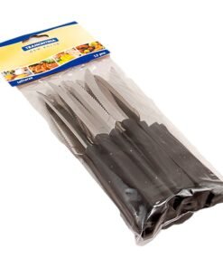 CUCHILLO NEW COLOR NEGRO X12 23160/904