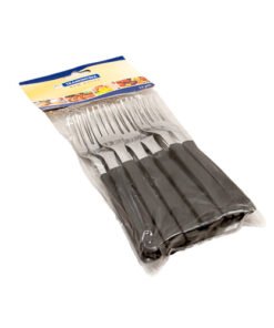 TENEDOR NEW COLOR NEGRO X12 23162/900