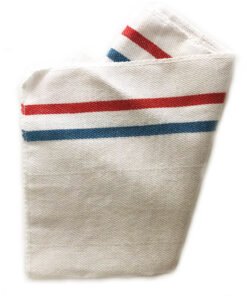 REPASADOR BCO.C/GUARDA ROJO-AZUL 40X60 LA NACIONAL