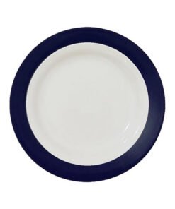 PLATO POSTRE 19C AQUARELA AZUL