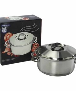 CACEROLA 16C AC.INOX.C/ASA SOLAR TRAM.62503/160