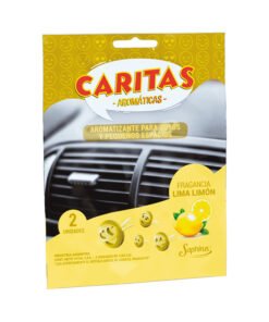 CARITAS AROMATICAS P/AUTO X2 SAPHIRUS LIMA LIMON