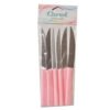 CUCHILLO M.CAROL X6 M/ROSA PASTEL