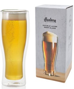 VASO DOBLE VIDRIO T/CERVECERO 460ML HUDSON