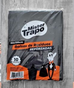 BOLSAS RESIDUOS REFORZADAS 90X120 X10 MISTER TRAPO