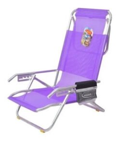 REPOSERA BAJA 5POS.ALUM.C/EST.SOLCITO VIOLETA 3025