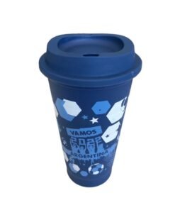 VASO ECO CAFE ARGENTINA AZUL