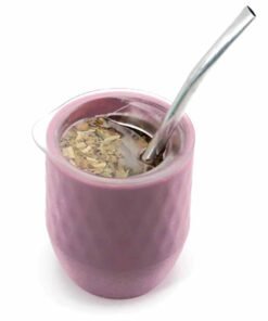 MATE AVA ANTIDERRAME C/BOMB.ALUM.ROSA VIEJO