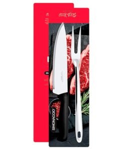 JGO.PARRILLERO TENEDOR+CUCHILLO34C M/N.SIMONAGGIO