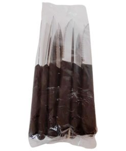 CUCHILLO M.CAROL X12 M/NEGRO FUSION SIN BLISTER