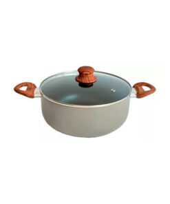 CACEROLA 22C ANTIAD.T/VID.CAROL ASAS S/MAD.GRIS