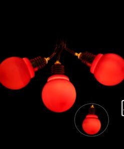 LUCES FOCOS FUCSIA 4MT 91137B